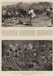 Die Kämpfe in Sierra Leone, die Mendi-Expedition